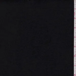 1 1/4 YD PC-Black Activewear Knit Fabric