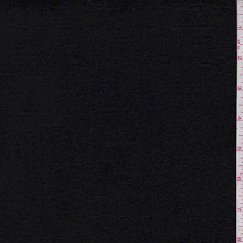 1 1/4 YD PC-Black Activewear Knit Fabric