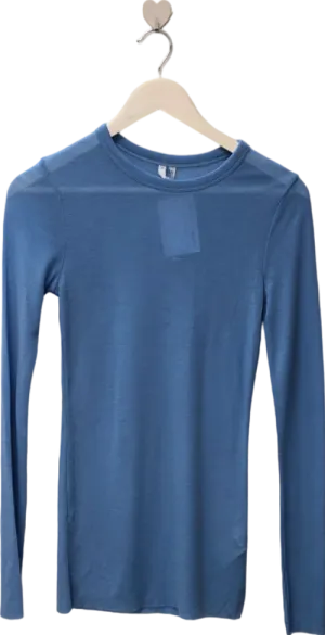 Arket Blue Long Sleeve Top EU M