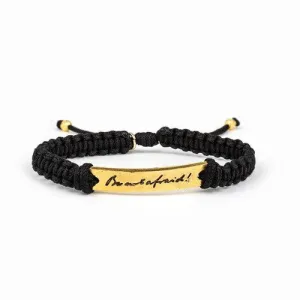 Be Not Afraid Bracelet - Metallic