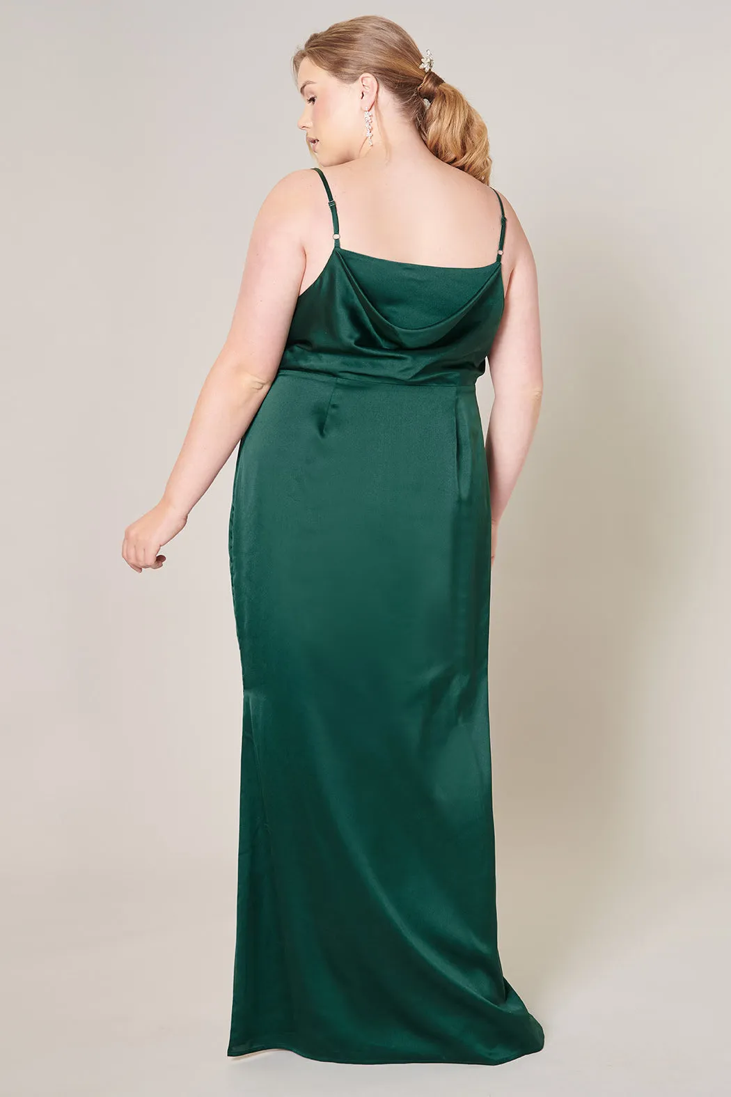 Charisma Cowl Neck Maxi Dress Curve