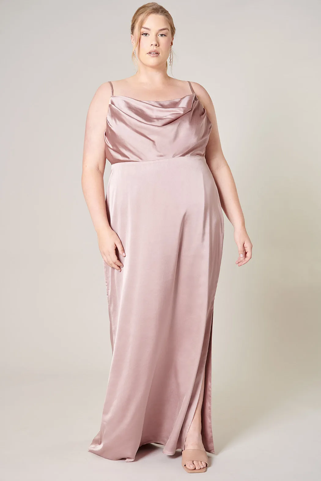 Charisma Cowl Neck Maxi Dress Curve