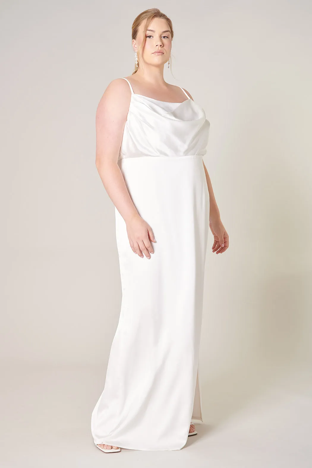 Charisma Cowl Neck Maxi Dress Curve