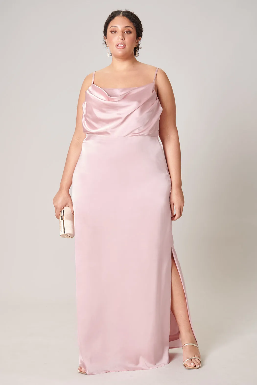 Charisma Cowl Neck Maxi Dress Curve