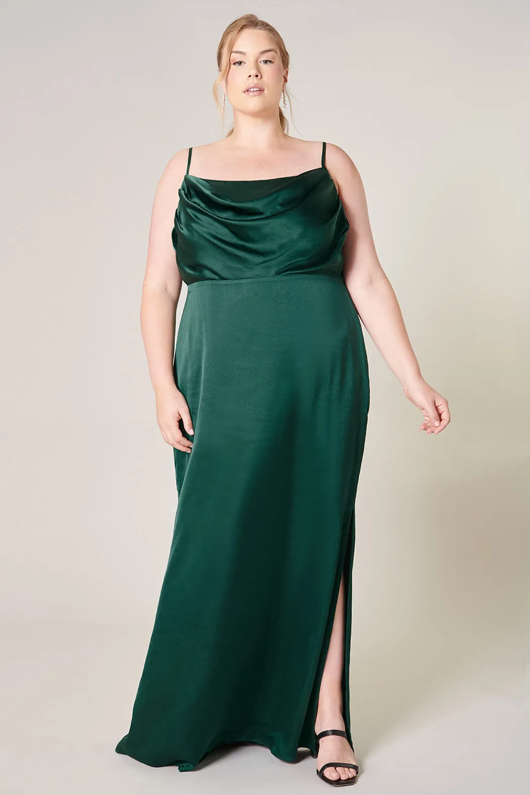 Charisma Cowl Neck Maxi Dress Curve