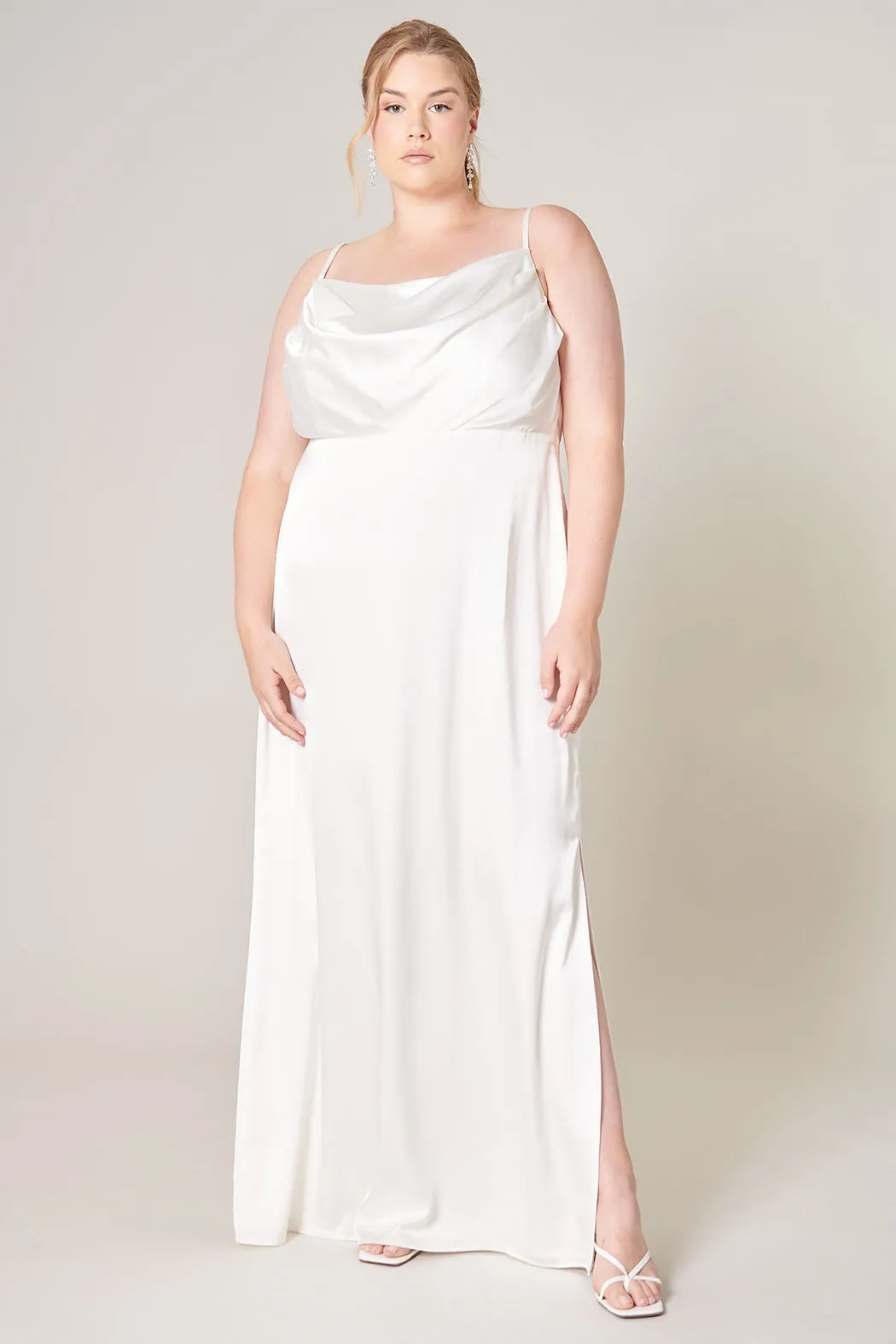 Charisma Cowl Neck Maxi Dress Curve