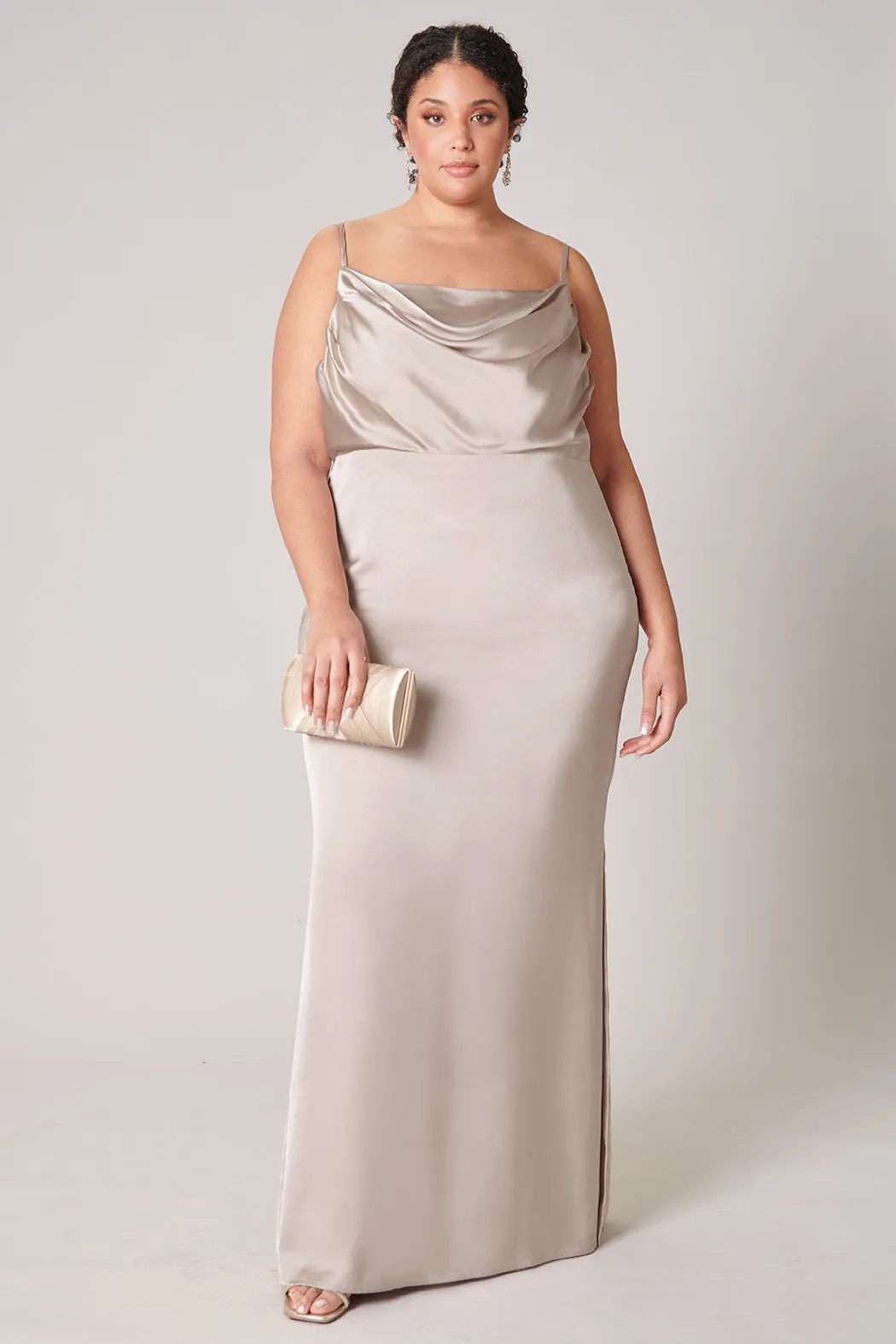 Charisma Cowl Neck Maxi Dress Curve