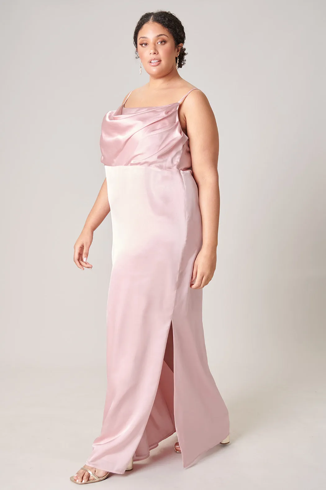 Charisma Cowl Neck Maxi Dress Curve