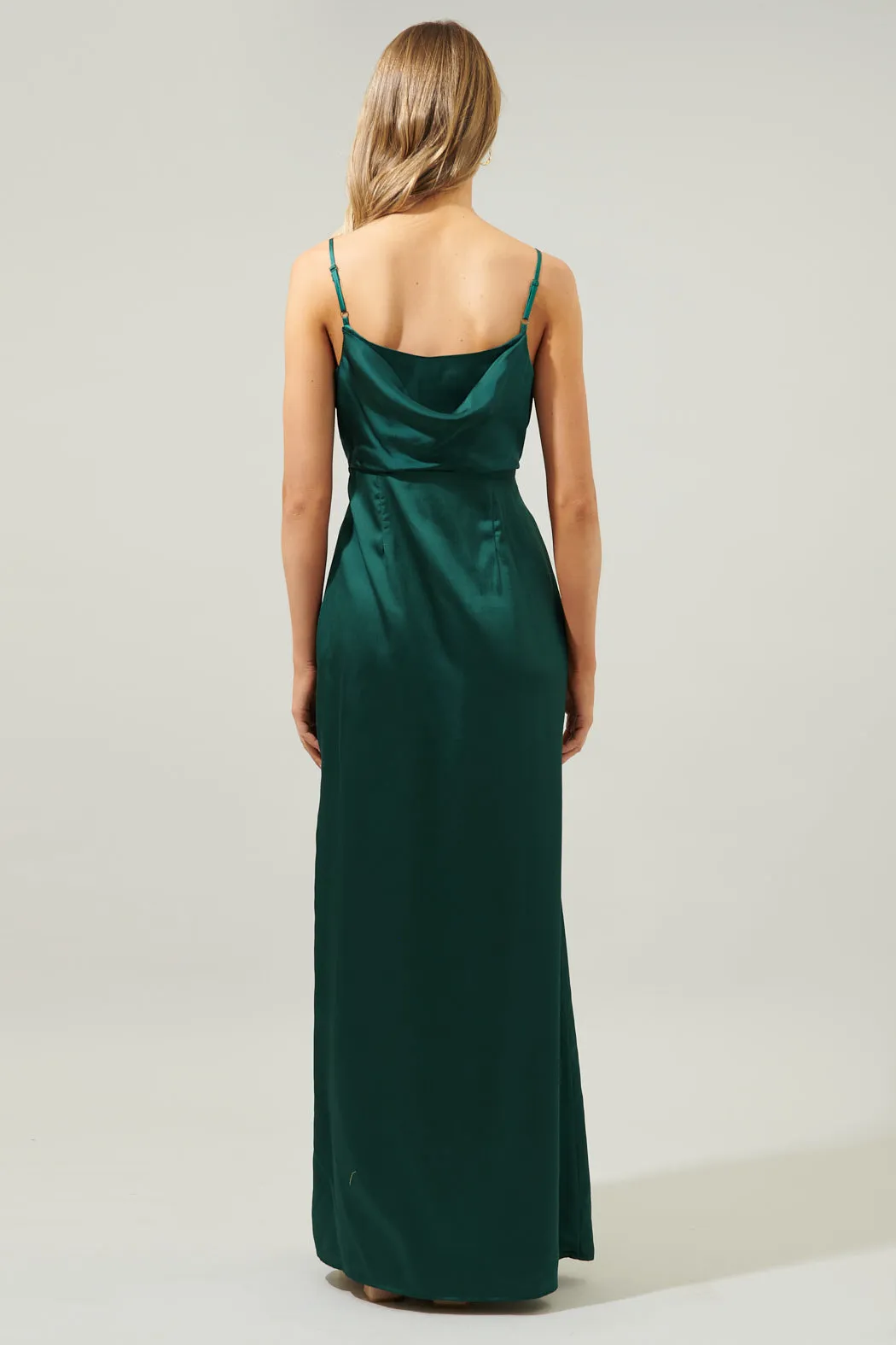 Charisma Cowl Neck Maxi Dress