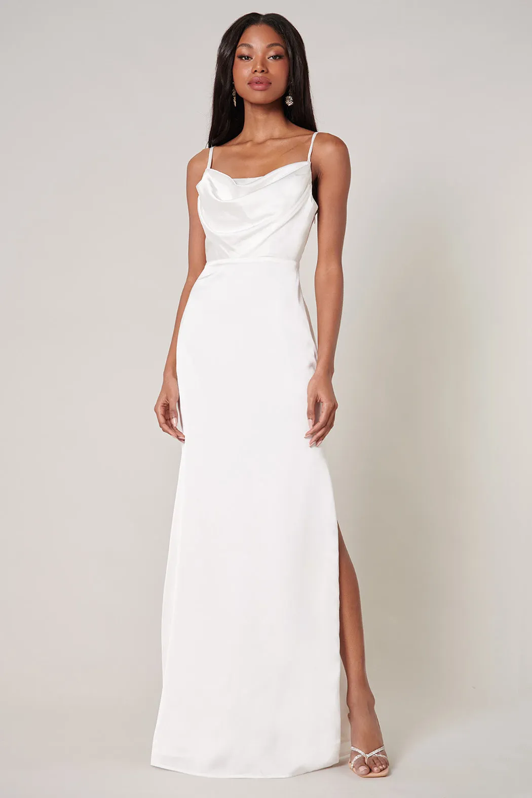 Charisma Cowl Neck Maxi Dress