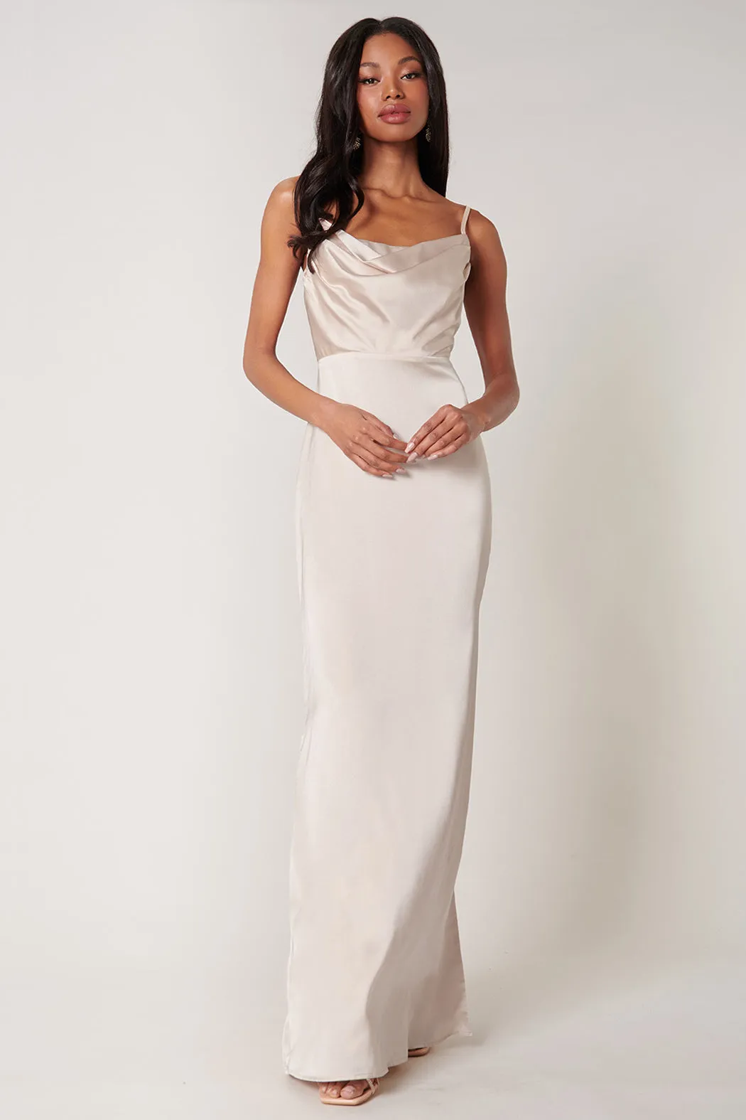 Charisma Cowl Neck Maxi Dress