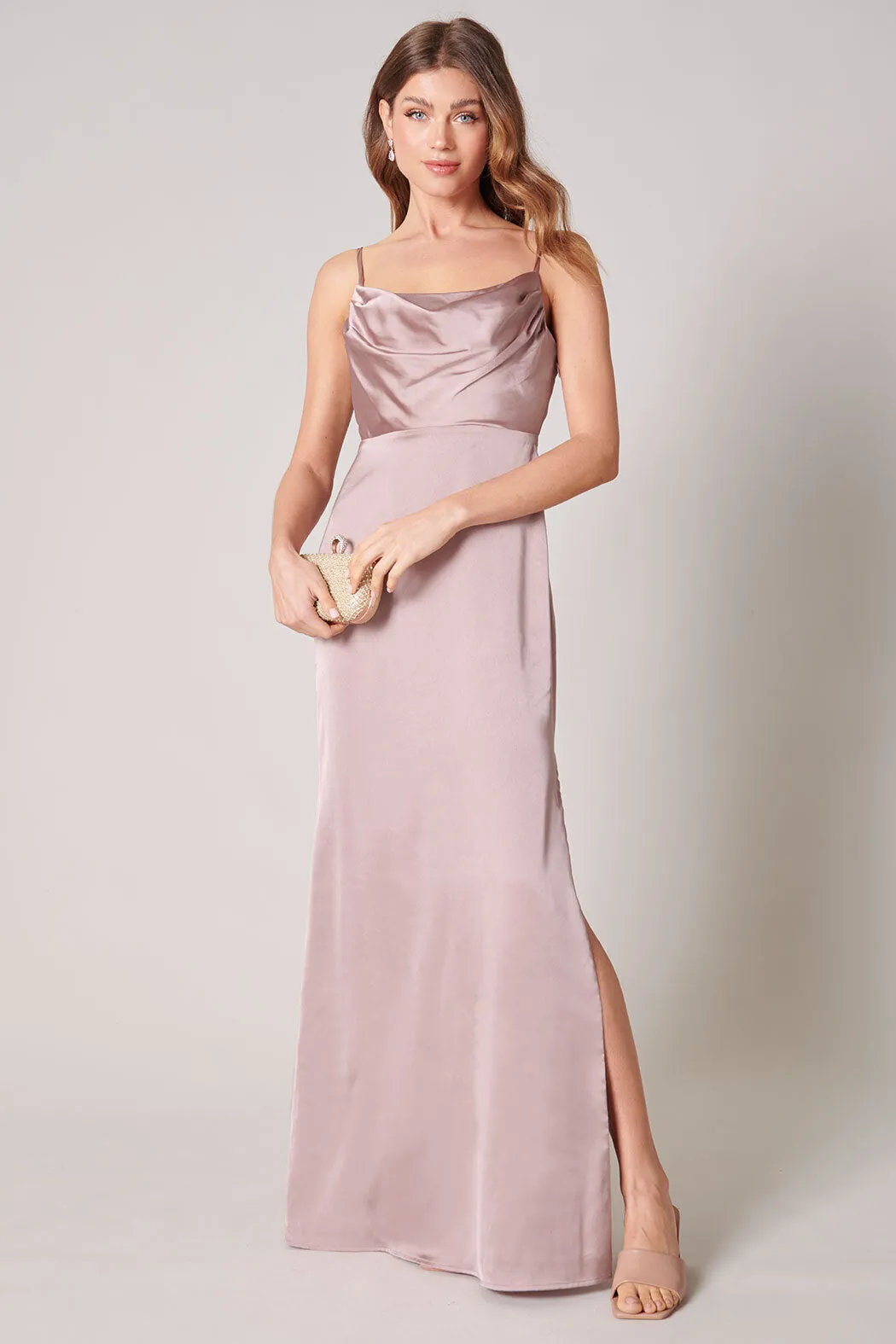 Charisma Cowl Neck Maxi Dress