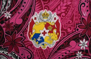 Kingdom of Tonga Seal Tiare  Sarong