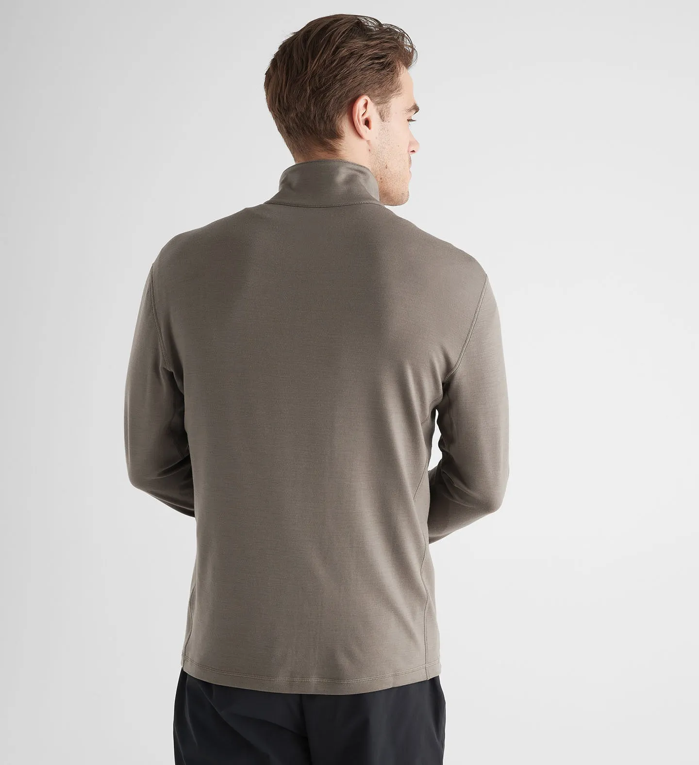 Men's Blended Merino Wool 1/4 Zip