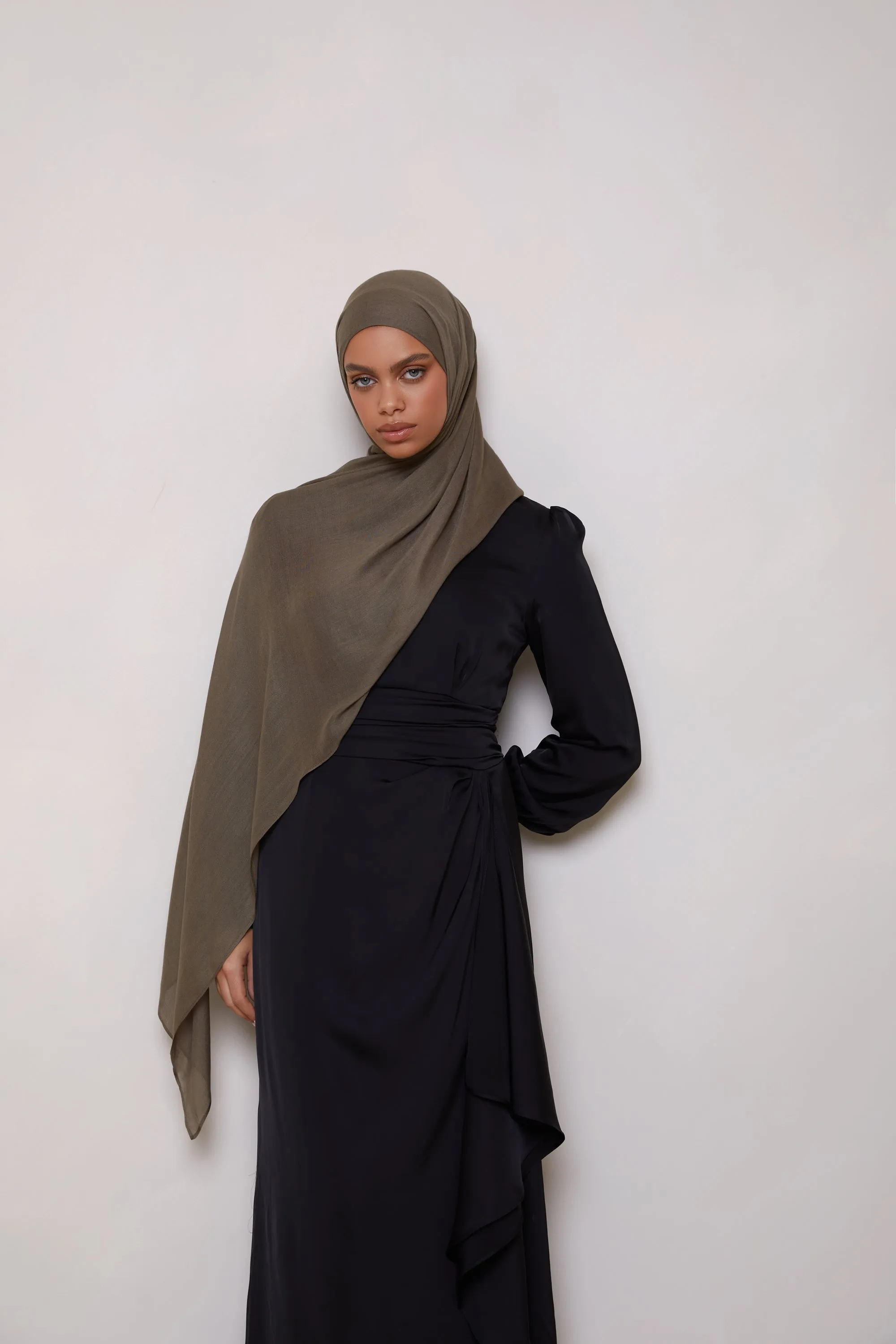 Modal Hijab - Olive