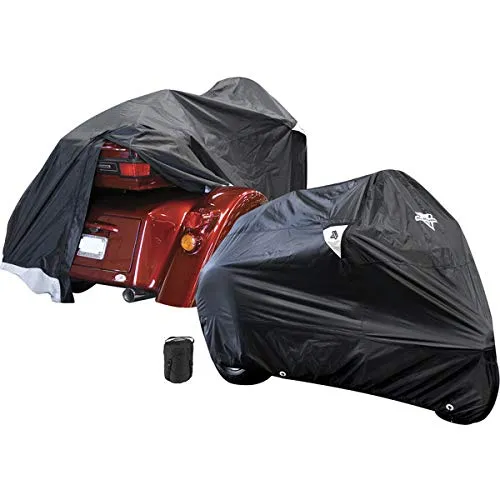 Nelson-Rigg Defender Trike Cover (Large) (Black/Silver)