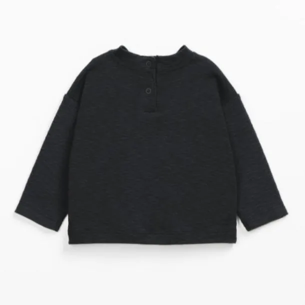 Play Up - Organic Long Sleeve Tee - Navy