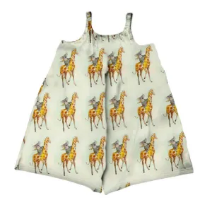 PREORDER Giraffe Koala Girls Romper (Ships w/c 2nd Dec)