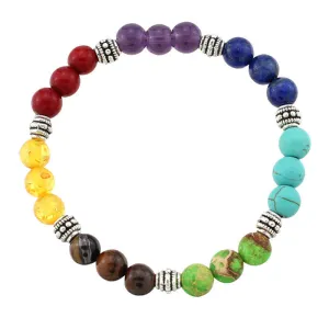 "Buddha Colors" Stone Beaded Bracelet