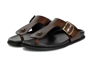 The Crusoe Sandal - Chocolate