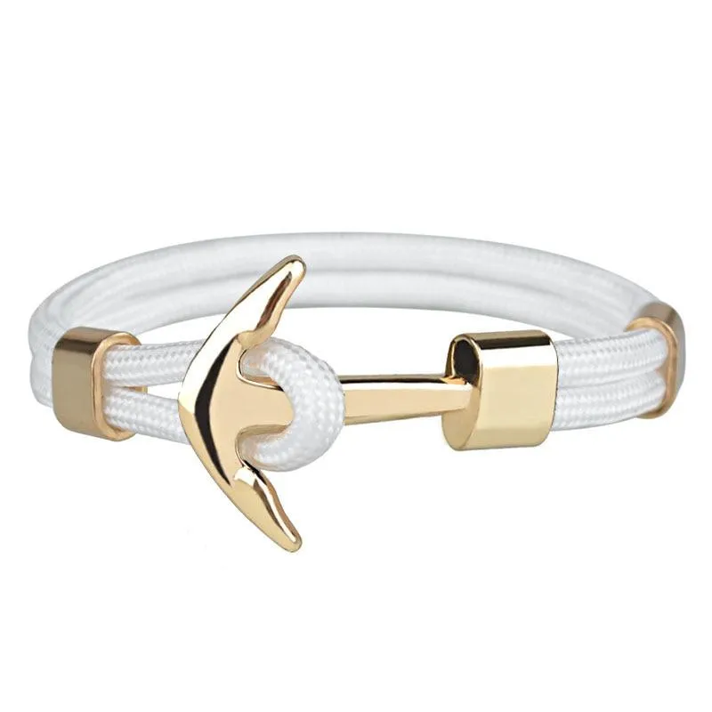 Torino Gold Anchor Bracelet