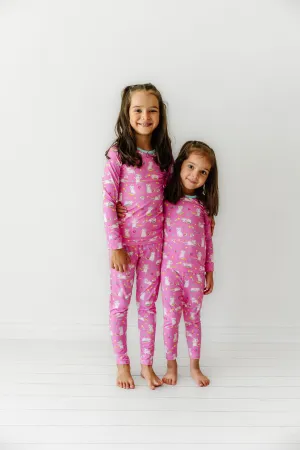 Unicorn Kitty Long Sleeve Jammies Set